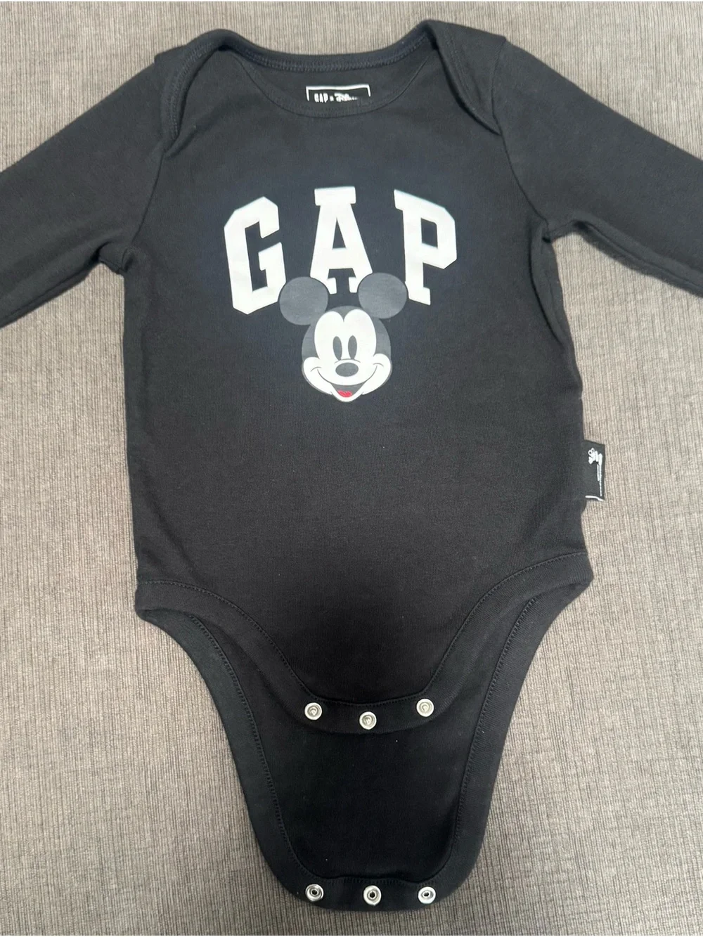 GAP x Disney Mickey Mouse Graphic Bodysuit and Joggers 12-18 months